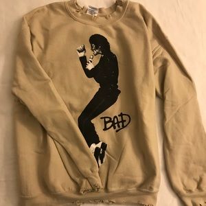 Michael Jackson Urban Outfitters Crewneck